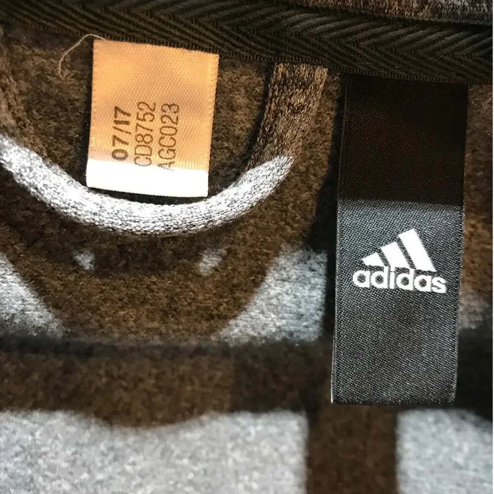 Adidas High Neck Long-Sleeve Full Zipper Activewear Jacket S